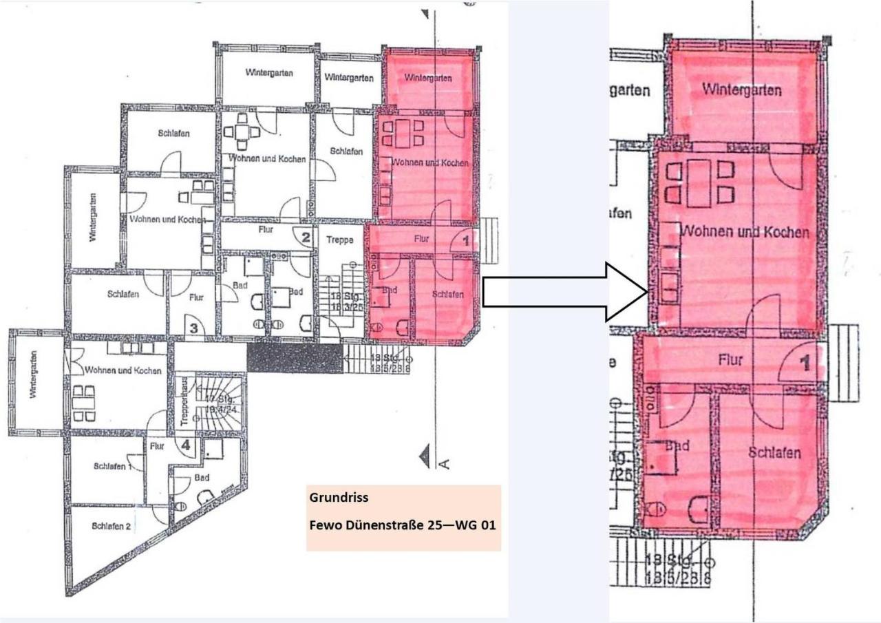 Apartamento Fewo Meerblick 01 Heringsdorf  Exterior foto